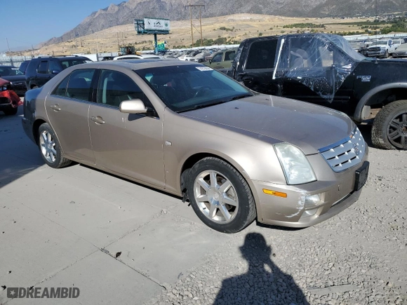 2006 Cadillac STS with VIN 1G6DC67A760136518, listed as a Copart auction lot 74275634 with 163,831 mi miles and Clean Title. Bid and sale history available at carsss.com. Image 4.