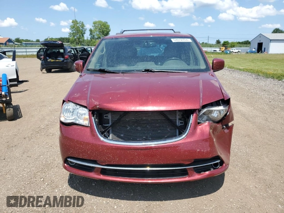 2016 Chrysler Town & Country Touring with VIN 2C4RC1BG9GR188046, listed as a Copart auction lot 64872494 with 84,645 mi miles and Salvage Title. Bid and sale history available at DreamBid. Image 5.
