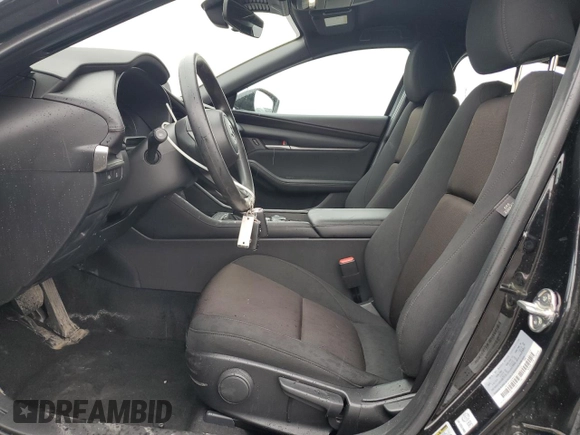 2025 Mazda 3 S Select Sport with VIN JM1BPAKMXS1774103, listed as a Copart auction lot 53522565 with 2,968 mi miles and Salvage Title. Bid and sale history available at DreamBid. Image 7.