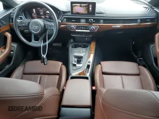 2018 Audi A5 Sportback Premium Plus with VIN WAUENCF57JA131012, listed as a Copart auction lot 58140183 with 59,476 mi miles. Bid and sale history available at carsss.com. Image 8.