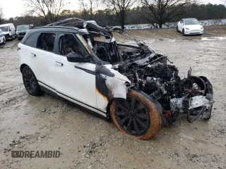 2019 Land Rover Range Rover Velar with VIN SALYL2EX7KA213674, listed as a Copart auction lot 43182815 with Not Provided miles and Non Repairable. Bid and sale history available at DreamBid. Image 4.