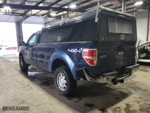 2012 Ford F-150 XL with VIN 1FTNF1ET2CKD76446, listed as a Copart auction lot 49114885 with 137,395 mi miles and Salvage Title. Bid and sale history available at carsss.com. Image 2.