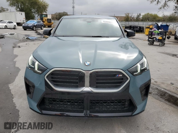 2024 BMW X2 M35i with VIN WBX83GM09R5Y61810, listed as a Copart auction lot 45999675 with 7,732 mi miles and Salvage Title. Bid and sale history available at carsss.com. Image 5.
