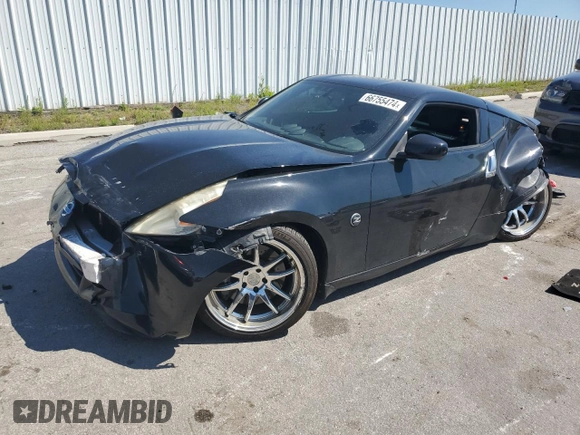 2009 Nissan 370Z Touring with VIN JN1AZ44EX9M407369, listed as a Copart auction lot 66755474 with 124,031 mi miles and Salvage Title. Bid and sale history available at carsss.com. Image 1.