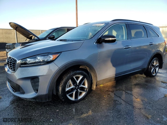 2019 Kia Sorento S V6 with VIN 5XYPG4A57KG599259, listed as a Copart auction lot 74058584 with 86,092 mi miles and Clean Title. Bid and sale history available at carsss.com. Image 1.