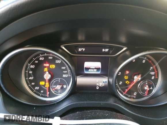 2018 Mercedes-Benz CLA 250 with VIN WDDSJ4GB6JN576724, listed as a Copart auction lot 77612493 with 40,638 mi miles and . Bid and sale history available at DreamBid. Image 9.