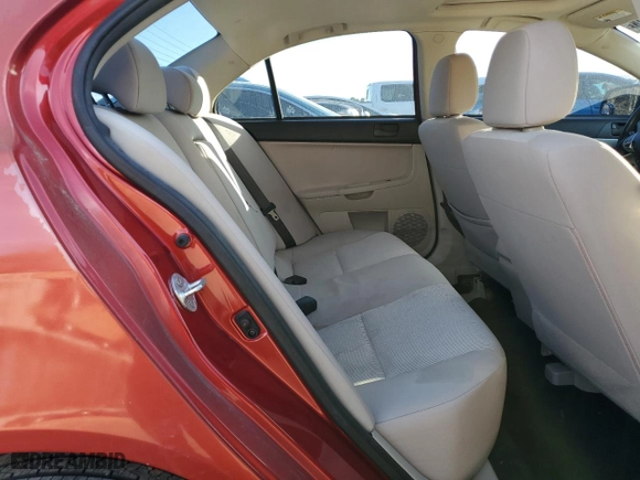 2010 Mitsubishi Lancer ES with VIN JA32U2FU0AU020731, listed as a Copart auction lot 89276505 with 121,147 mi miles and Salvage Title. Bid and sale history available at carsss.com. Image 10.