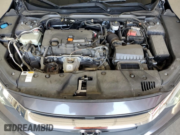 2017 Honda Civic LX with VIN 2HGFC2F5XHH539976, listed as a Copart auction lot 60558865 with 79,519 mi miles and Salvage title. Bid and sale history available at DreamBid. Image 11.