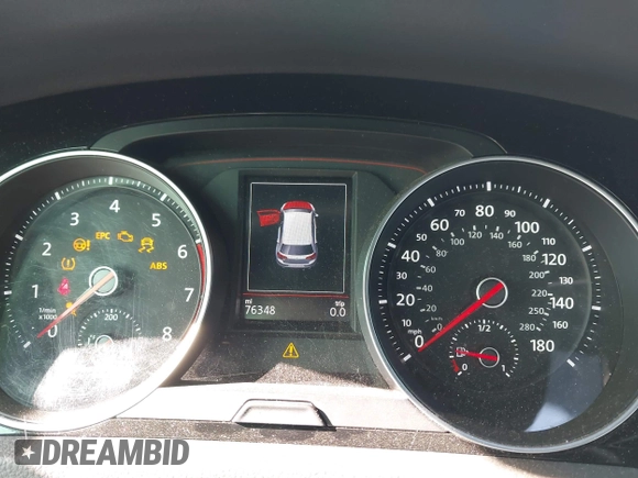 2019 Volkswagen GTI S z VIN 3VW6T7AU9KM036164, wystawiony jako IAAI lot #42160913 z przebiegiem 76 348 mil mil oraz . Historia ofert i sprzedaży dostępna na DreamBid. Obrazek 7.