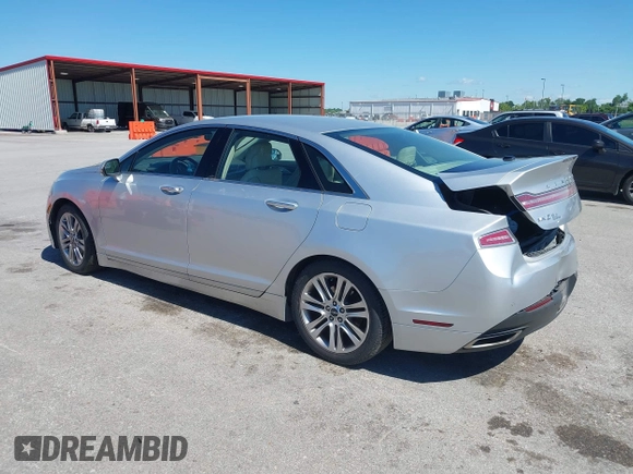 2014 Lincoln MKZ Hybrid with VIN 3LN6L2LU2ER814603, listed as a IAAI auction lot 39576919 with 116,367 mi miles and . Bid and sale history available at DreamBid. Image 3.