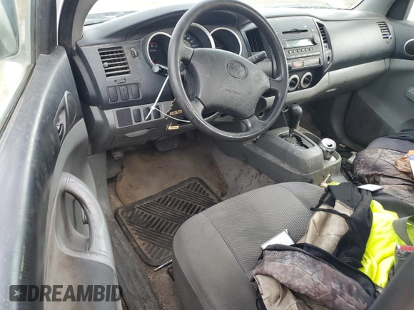 2006 Toyota Tacoma with VIN 5TENX22N66Z227658, listed as a Copart auction lot 80321884 with 163,855 mi miles and Salvage Title. Bid and sale history available at carsss.com. Image 8.