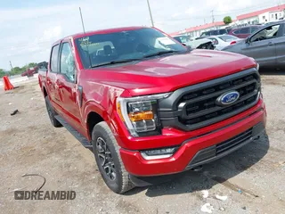 2023 Ford F-150 XL with VIN 1FTFW1E50PKF03531, listed as a IAAI auction lot 42151884 with 15,392 mi miles and . Bid and sale history available at DreamBid. Image 1.