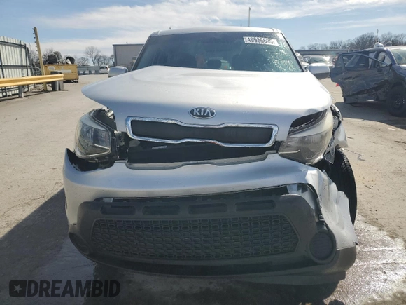 2016 Kia Soul with VIN KNDJN2A28G7868430, listed as a Copart auction lot 49986695 with 73,301 mi miles and Salvage Title. Bid and sale history available at carsss.com. Image 5.
