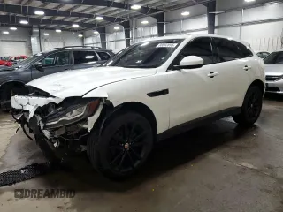 2018 Jaguar F-Pace 25t Prestige z VIN SADCK2FX3JA266443, wystawiony jako Copart lot #88802895 z przebiegiem 106 928 mil mil oraz Szkoda całkowita • Salvage title. Historia ofert i sprzedaży dostępna na DreamBid. Obrazek 1.