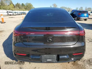 2022 Mercedes-Benz EQS with VIN W1KCG2DB0NA004525, listed as a Copart auction lot 71846334 with 42,793 mi miles and Salvage Title. Bid and sale history available at carsss.com. Image 6.
