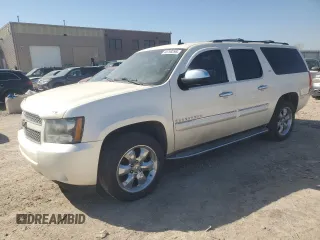 2008 Chevrolet Suburban LTZ with VIN 1GNFK163X8R203214, listed as a Copart auction lot 48798295 with 172,576 mi miles and Salvage Title. Bid and sale history available at carsss.com. Image 1.