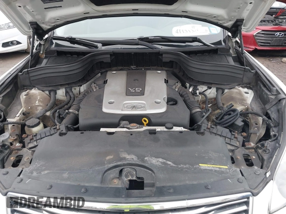 2012 Infiniti EX Journey with VIN JN1AJ0HR0CM452602, listed as a IAAI auction lot 41131345 with 108,046 mi miles. Bid and sale history available at carsss.com. Image 10.