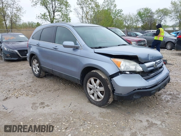 2007 Honda CR-V EX-L with VIN JHLRE48707C048840, listed as a IAAI auction lot 42180511 with 122,967 mi miles and . Bid and sale history available at carsss.com. Image 1.