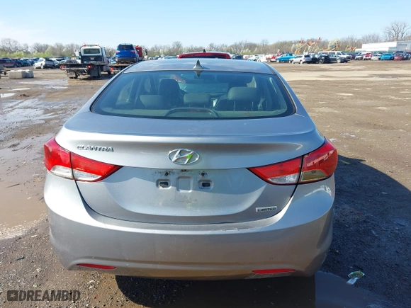 2012 Hyundai Elantra GLS with VIN KMHDH4AE2CU274806, listed as a IAAI auction lot 41893318 with 172,480 mi miles. Bid and sale history available at carsss.com. Image 16.