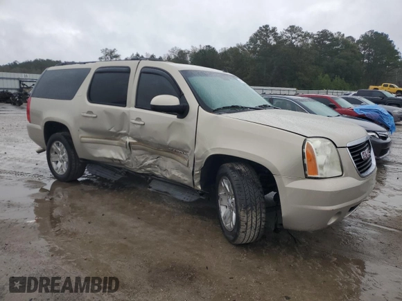 2011 GMC Yukon XL SLT with VIN 1GKS1KE01BR203962, listed as a Copart auction lot 80726164 with 199,112 mi miles and Salvage Title. Bid and sale history available at DreamBid. Image 4.