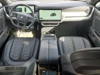 2022 Rivian R1T Adventure Package with VIN 7FCTGAAA7NN006498, listed as a Copart auction lot 89338075 with 46,384 mi miles and Salvage Title. Bid and sale history available at carsss.com. Image 8.