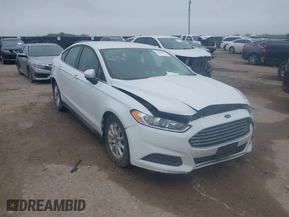 2016 Ford Fusion S with VIN 3FA6P0G73GR226218, listed as a IAAI auction lot 41708466 with 120,964 mi miles. Bid and sale history available at carsss.com. Image 1.