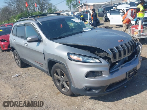 2016 Jeep Cherokee 75th Anniversary with VIN 1C4PJLCB5GW287420, listed as a IAAI auction lot 41984043 with 145,577 mi miles. Bid and sale history available at carsss.com. Image 1.