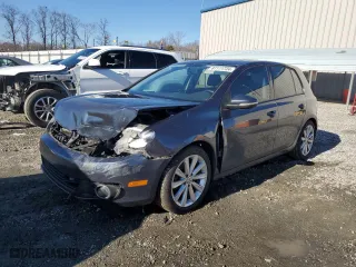 2013 Volkswagen Golf TDI w/Sunroof & Nav with VIN WVWNM7AJXDW031236, listed as a Copart auction lot 87111724 with 148,352 mi miles and Salvage Title. Bid and sale history available at carsss.com. Image 1.