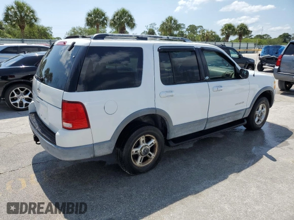 2002 Ford Explorer XLT with VIN 1FMZU63E02UA34534, listed as a Copart auction lot 50587275 with Not Provided miles and Salvage Title. Bid and sale history available at DreamBid. Image 3.