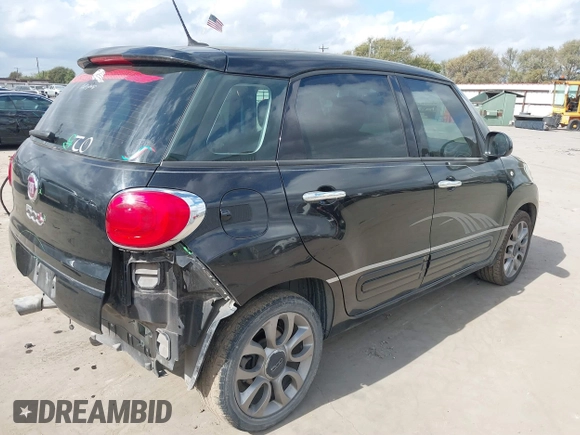 2014 FIAT 500L Pop with VIN ZFBCFAAH6EZ020765, listed as a IAAI auction lot 41280151 with 99,279 mi miles and . Bid and sale history available at DreamBid. Image 4.