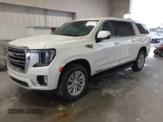 2024 GMC Yukon XL SLT with VIN 1GKS2GKD1RR349726, listed as a IAAI auction lot 41645353 with 5,963 mi miles. Bid and sale history available at carsss.com. Image 2.