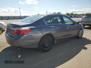 2015 Honda Accord EX-L with VIN 1HGCR2F85FA126936, listed as a Copart auction lot 57354905 with 109,879 mi miles and Salvage title. Bid and sale history available at DreamBid. Image 3.