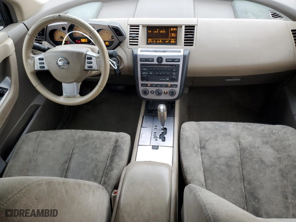 2005 Nissan Murano SE with VIN JN8AZ08T35W327638, listed as a Copart auction lot 50277855 with 238,217 mi miles and Salvage Title. Bid and sale history available at carsss.com. Image 8.