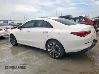 2023 Mercedes-Benz CLA 250 with VIN W1K5J4HB1PN412785, listed as a Copart auction lot 58172615 with 22,998 mi miles and Salvage title. Bid and sale history available at DreamBid. Image 2.