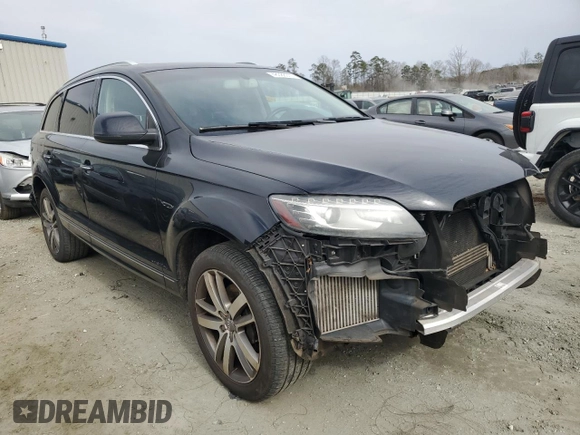 2013 Audi Q7 3.0L TDI Prestige with VIN WA1VMBFE9DD012410, listed as a Copart auction lot 48388015 with 132,906 mi miles and Salvage Title. Bid and sale history available at carsss.com. Image 4.