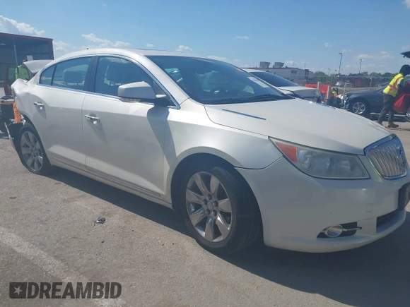 2010 Buick LaCrosse CXL with VIN 1G4GC5EGXAF228056, listed as a IAAI auction lot 42603639 with 125,448 mi miles and . Bid and sale history available at DreamBid. Image 1.