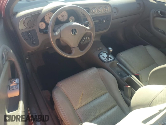 2006 Acura RSX with VIN JH4DC54886S005416, listed as a Copart auction lot 50252995 with 286,902 mi miles and Salvage Title. Bid and sale history available at carsss.com. Image 8.