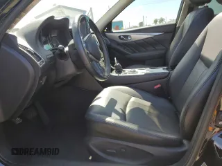 2019 Infiniti Q50 3.0t LUXE with VIN JN1EV7AP4KM543314, listed as a Copart auction lot 49647465 with 63,189 mi miles and Salvage Title. Bid and sale history available at carsss.com. Image 7.