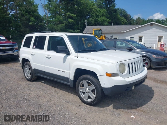 2013 Jeep Patriot Sport with VIN 1C4NJPBA3DD130385, listed as a IAAI auction lot 42688293 with 203,630 mi miles and . Bid and sale history available at DreamBid. Image 1.