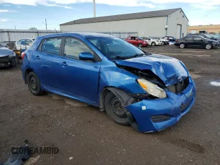 2009 Toyota Matrix S with VIN 2T1KE40E49C006626, listed as a Copart auction lot 79294614 with 176,275 mi miles and Salvage title. Bid and sale history available at DreamBid. Image 4.
