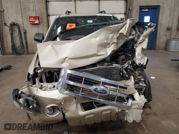 2012 Ford Escape XLT with VIN 1FMCU9D72CKA90785, listed as a Copart auction lot 56054135 with Not provided miles and Salvage title. Bid and sale history available at DreamBid. Image 5.