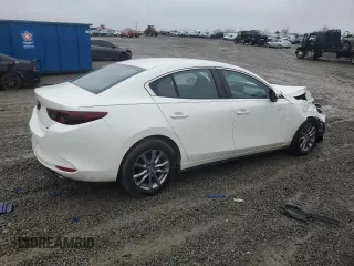 2021 Mazda Mazda3 Sedan 2.5 S with VIN JM1BPAAL3M1332968, listed as a Copart auction lot 44740625 with 46,505 mi miles and Salvage Title. Bid and sale history available at carsss.com. Image 3.