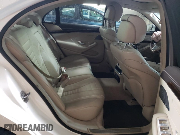 2018 Mercedes-Benz S 560 with VIN WDDUG8GB0JA386200, listed as a Copart auction lot 47555505 with 42,840 mi miles and Salvage Title. Bid and sale history available at carsss.com. Image 10.