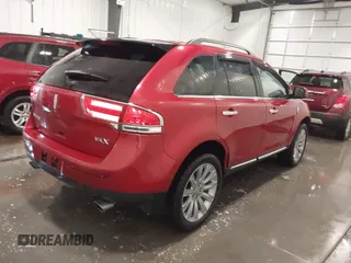 2011 Lincoln MKX with VIN 2LMDJ6JK7BBJ05086, listed as a IAAI auction lot 41866804 with 125,466 mi miles and . Bid and sale history available at carsss.com. Image 4.