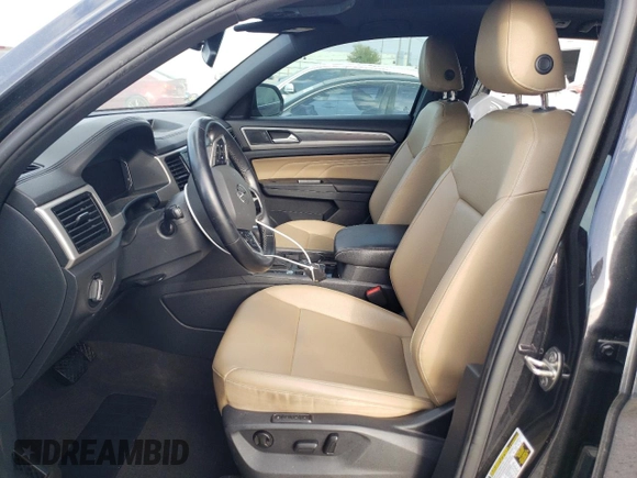 2020 Volkswagen Atlas SEL with VIN 1V2ME2CA1LC232269, listed as a Copart auction lot 48874745 with 107,967 mi miles and Salvage title. Bid and sale history available at DreamBid. Image 7.