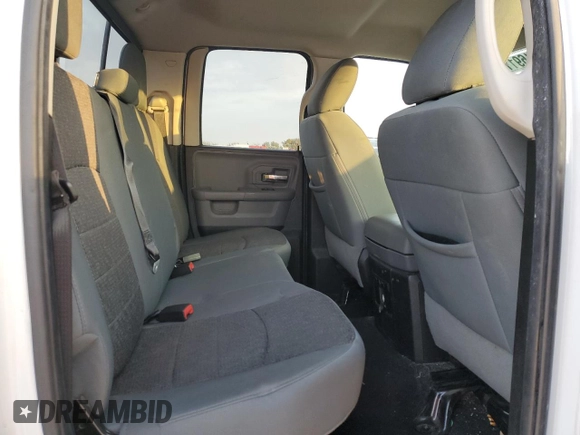 2018 Ram 1500 SLT with VIN 1C6RR7GG9JS247393, listed as a Copart auction lot 81691174 with 55,564 mi miles and Salvage title. Bid and sale history available at DreamBid. Image 10.