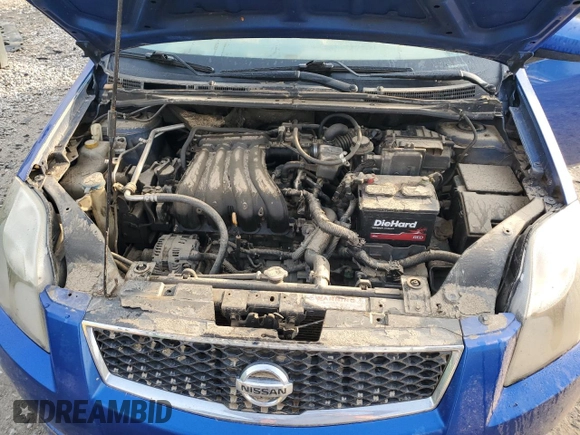 2010 Nissan Sentra S with VIN 3N1AB6APXAL668473, listed as a Copart auction lot 51509905 with Not Provided miles and Salvage Title. Bid and sale history available at carsss.com. Image 11.