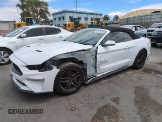2019 Ford Mustang EcoBoost с VIN 1FATP8UH2K5171898, выставлен на аукционе Copart как лот 56478885 с пробегом 79 228 миль миль и Списание • Salvage title. История ставок и продаж доступна на DreamBid. Изображение 1.