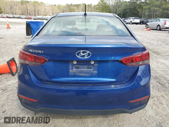 2021 Hyundai Accent SE with VIN 3KPC24A60ME136966, listed as a Copart auction lot 51569945 with 63,906 mi miles and Salvage Title. Bid and sale history available at carsss.com. Image 6.