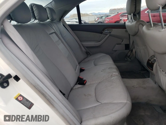 2002 Mercedes-Benz S-Class 5.0L with VIN WDBNG75J42A286054, listed as a Copart auction lot 85111494 with 0 mi miles and Salvage Title. Bid and sale history available at carsss.com. Image 10.